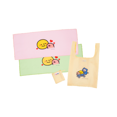 【聯名限量】組合款(環保袋+毛巾)