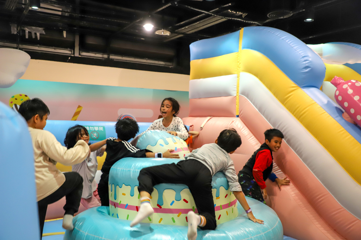 【至善基金會】玩得滿頭大汗的孩子們