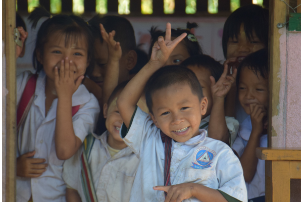 【至善基金會 | 緬甸陪你長大】孩子們開心上學