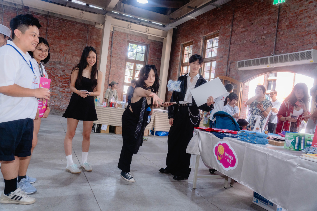 至善30友愛日，設計多元活動，現場青少年體驗「To be 打掃神隊友」闖關得分